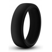 Черное эрекционное кольцо Silicone Go Pro Cock Ring - Blush Novelties - в Новошахтинске купить с доставкой