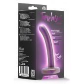 Фиолетовая насадка с гладкой поверхностью Surrender 4.75 Inch Beginner Pegging Dildo - 12 см. - Blush Novelties - купить с доставкой в Новошахтинске