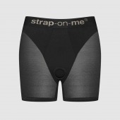 Трусики-шорты для фиксации насадок Strap-on-me Harness Lingerie Halo - size M - Strap-on-me - купить с доставкой в Новошахтинске