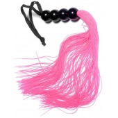 Розовая силиконовая плеть - 35,5 см. - Boys of Toys - купить с доставкой в Новошахтинске