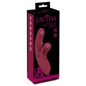 Малиновый вибратор-кролик с функцией постукивания 2 Function Rabbit Vibrator - 22,3 см. - Orion
