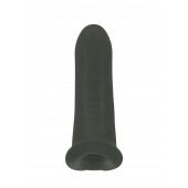 Черный фаллоудлинитель Striker - 13,5 см. - Lola Games - в Новошахтинске купить с доставкой