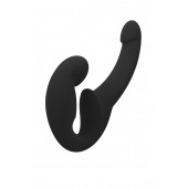 Черный безремневой страпон Share Lite - Fun Factory - купить с доставкой в Новошахтинске