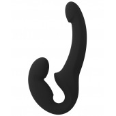 Черный безремневой страпон Share Lite - Fun Factory - купить с доставкой в Новошахтинске