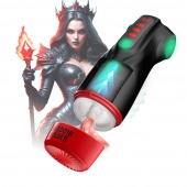 Интерактивный мастурбатор Raven с вакуумом, вибрацией и подсветкой - Shots Media BV - в Новошахтинске купить с доставкой