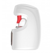 Белый мастурбатор с язычком и возвратно-поступательными движениями - Secwell - в Новошахтинске купить с доставкой