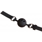 Малый силиконовый кляп-шар на ремешках - Orion - купить с доставкой в Новошахтинске