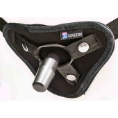 Вибрострапон с двумя насадками UniStrap - 18 и 18 см. - LOVETOY (А-Полимер) - купить с доставкой в Новошахтинске