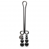 Зажим для клитора с бусинами Just Sensation Beaded Clitoral Clamp - Fifty Shades of Grey - купить с доставкой в Новошахтинске