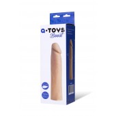 Реалистичная насадка с ярко выраженной головкой - 16,5 см. - A-toys - в Новошахтинске купить с доставкой