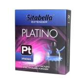 Стимулирующая насадка с усиками и шипиками Platino  Ураган - Sitabella - купить с доставкой в Новошахтинске