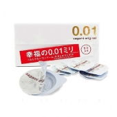 Супер тонкие презервативы Sagami Original 0.01 - 5 шт. - Sagami - купить с доставкой в Новошахтинске