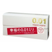 Супер тонкие презервативы Sagami Original 0.01 - 5 шт. - Sagami - купить с доставкой в Новошахтинске