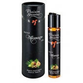 Массажное масло с ароматом экзотических фруктов Huile de Massage Gourmande Fruits Exotiques - 59 мл. - Plaisir Secret - купить с доставкой в Новошахтинске