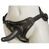 Женский страпон с вагинальной пробкой Woman Strap - 12 см. - LOVETOY (А-Полимер) - купить с доставкой в Новошахтинске