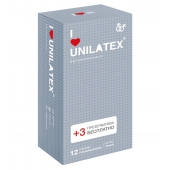 Презервативы с точками Unilatex Dotted - 12 шт. + 3 шт. в подарок - Unilatex - купить с доставкой в Новошахтинске