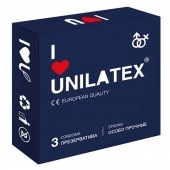Ультрапрочные презервативы Unilatex Extra Strong - 3 шт. - Unilatex - купить с доставкой в Новошахтинске