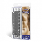 Сбруя на член на шнуровке 5  Cock Sheath - BlueLine - купить с доставкой в Новошахтинске