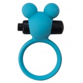 Голубое эрекционное виброколечко Emotions Minnie Breeze - Lola Games - в Новошахтинске купить с доставкой