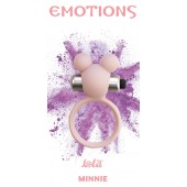 Розовое эрекционное виброколечко Emotions Minnie Light pink - Lola Games - в Новошахтинске купить с доставкой