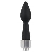 Чёрная анальная насадка для душа Anal Douche Rear Splash - Orion - купить с доставкой в Новошахтинске