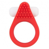 Красное эрекционное кольцо LIT-UP SILICONE STIMU RING 1 RED - Dream Toys - в Новошахтинске купить с доставкой