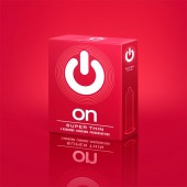 Супертонкие презервативы ON) Super Thin - 3 шт. - ON) - купить с доставкой в Новошахтинске