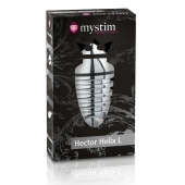 Анальный плаг для электростимуляции Hector Helix Buttplug L - 11,5 см. - MyStim - купить с доставкой в Новошахтинске