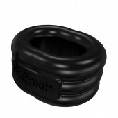 Чёрное эрекционное виброкольцо Stretch - Bathmate - в Новошахтинске купить с доставкой