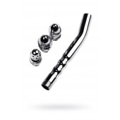 Металлический анальный душ с тремя насадками - ToyFa - купить с доставкой в Новошахтинске