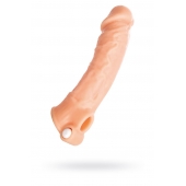 Удлиняющая насадка на пенис с вибрацией - 18,5 см. - ToyFa - в Новошахтинске купить с доставкой