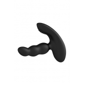 Черный силиконовый стимулятор простаты Levett Nitoc с пультом ДУ - Levett - в Новошахтинске купить с доставкой