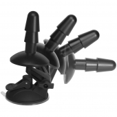 Плаг на присоске Vac-U-Lock Deluxe Suction Cup Plug Accessory - Doc Johnson - купить с доставкой в Новошахтинске