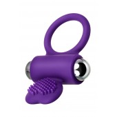 Фиолетовое виброкольцо с ресничками JOS PERY - JOS - в Новошахтинске купить с доставкой