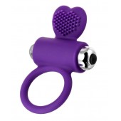 Фиолетовое виброкольцо с ресничками JOS PERY - JOS - в Новошахтинске купить с доставкой