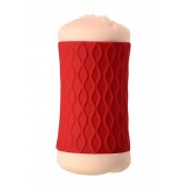 Двухсторонний мастурбатор JOS  NADIN в красном цилиндре - JOS - в Новошахтинске купить с доставкой