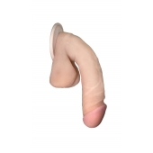 Сувенирный фаллос на присоске 03 - 17 см. - LOVETOY (А-Полимер) - купить с доставкой в Новошахтинске