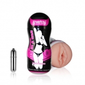 Мастурбатор-вагина Sex In A Can Vibra Vagina Tunnel - Lovetoy - в Новошахтинске купить с доставкой