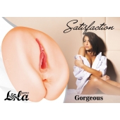 Мастурбатор с 2 тоннелями Satisfaction Gorgeous - Lola Games - в Новошахтинске купить с доставкой