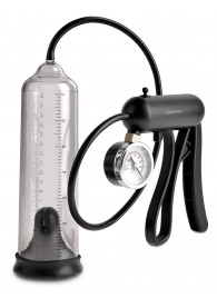 Вакуумная мужская помпа с датчиком давления Pro-Gauge Power Pump - Pipedream - в Новошахтинске купить с доставкой
