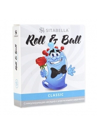стимулирующий презерватив-насадка Roll   Ball Classic - Sitabella - купить с доставкой в Новошахтинске