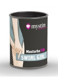 Компактный мастурбатор MasturbaTIN Swirl Girl - MyStim - в Новошахтинске купить с доставкой