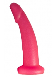 Розовый плаг-массажёр для простаты - 13,5 см. - LOVETOY (А-Полимер) - в Новошахтинске купить с доставкой