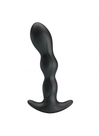 Черный анальный стимулятор простаты с вибрацией Special Anal Massager - 14,5 см. - Baile - в Новошахтинске купить с доставкой