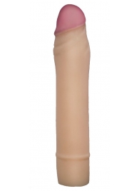 Телесная насадка-удлинитель из неоскин - 19,5 см. - LOVETOY (А-Полимер) - в Новошахтинске купить с доставкой