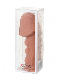 Насадка на фаллос с пузыриками, венками и ребристостью KOKOS Extreme Sleeve 09 - 12,7 см. - KOKOS - в Новошахтинске купить с доставкой
