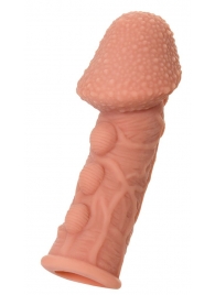 Насадка на фаллос с пузыриками, венками и ребристостью KOKOS Extreme Sleeve 09 - 12,7 см. - KOKOS - в Новошахтинске купить с доставкой