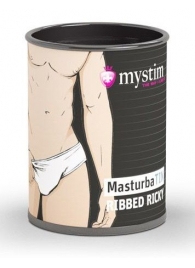 Компактный мастурбатор MasturbaTIN Ribbed Ricky - MyStim - в Новошахтинске купить с доставкой