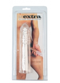 Насадка-удлинитель из прозрачного силикона LIDL EXTRA SILICONE PENIS EXTENSION - Seven Creations - в Новошахтинске купить с доставкой
