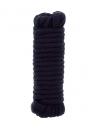 Чёрная веревка для связывания BONDX LOVE ROPE - 5 м. - Dream Toys - купить с доставкой в Новошахтинске